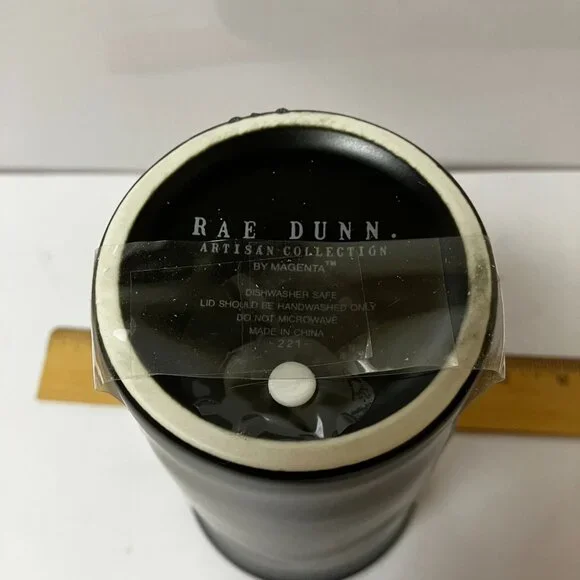 Rae Dunn Bat Juice NEW Travel 12 Oz Mug New In Box - Picture 7 of 7
